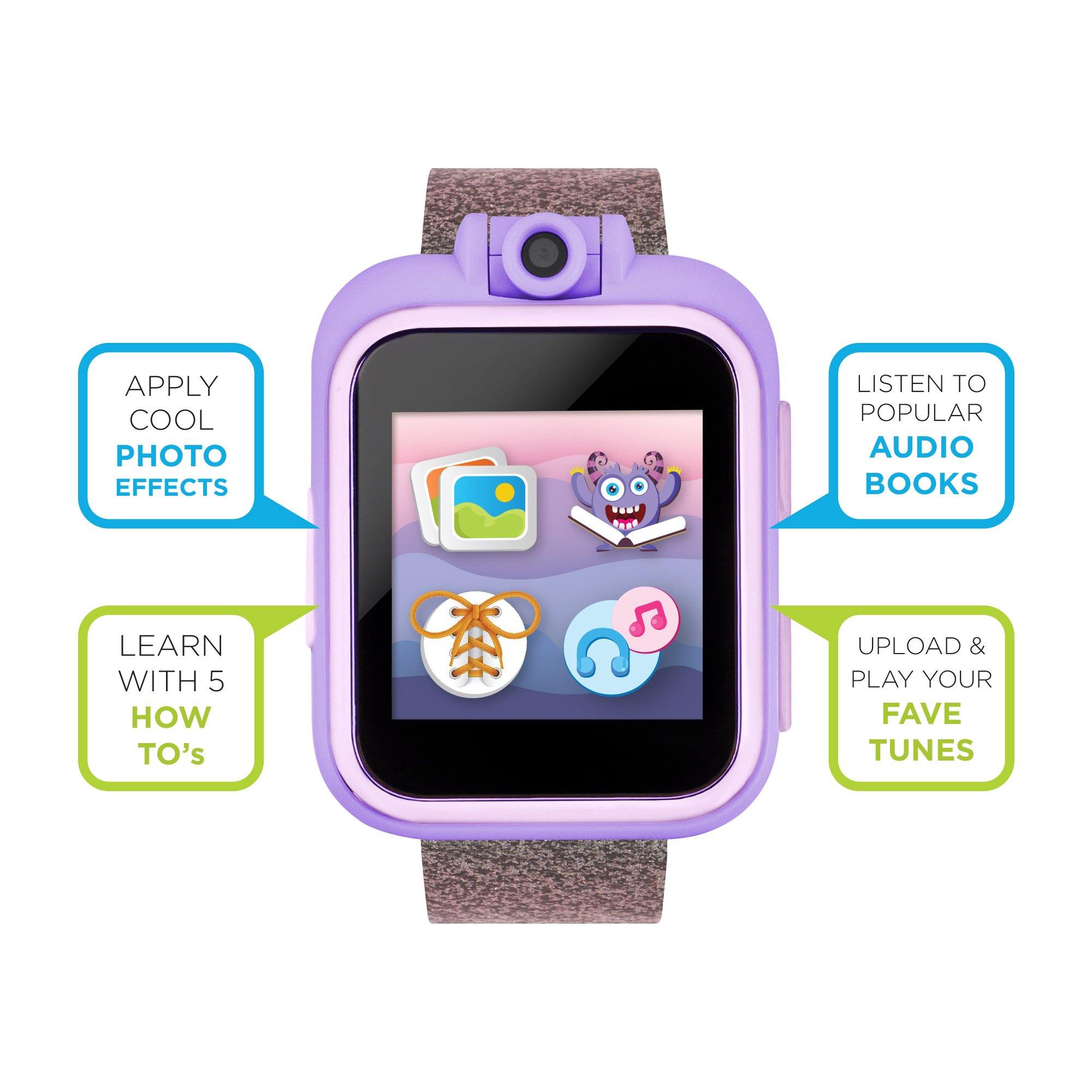 PlayZoom 2 Kids Smartwatch: Pink/Purple Glitter affordable smart watch