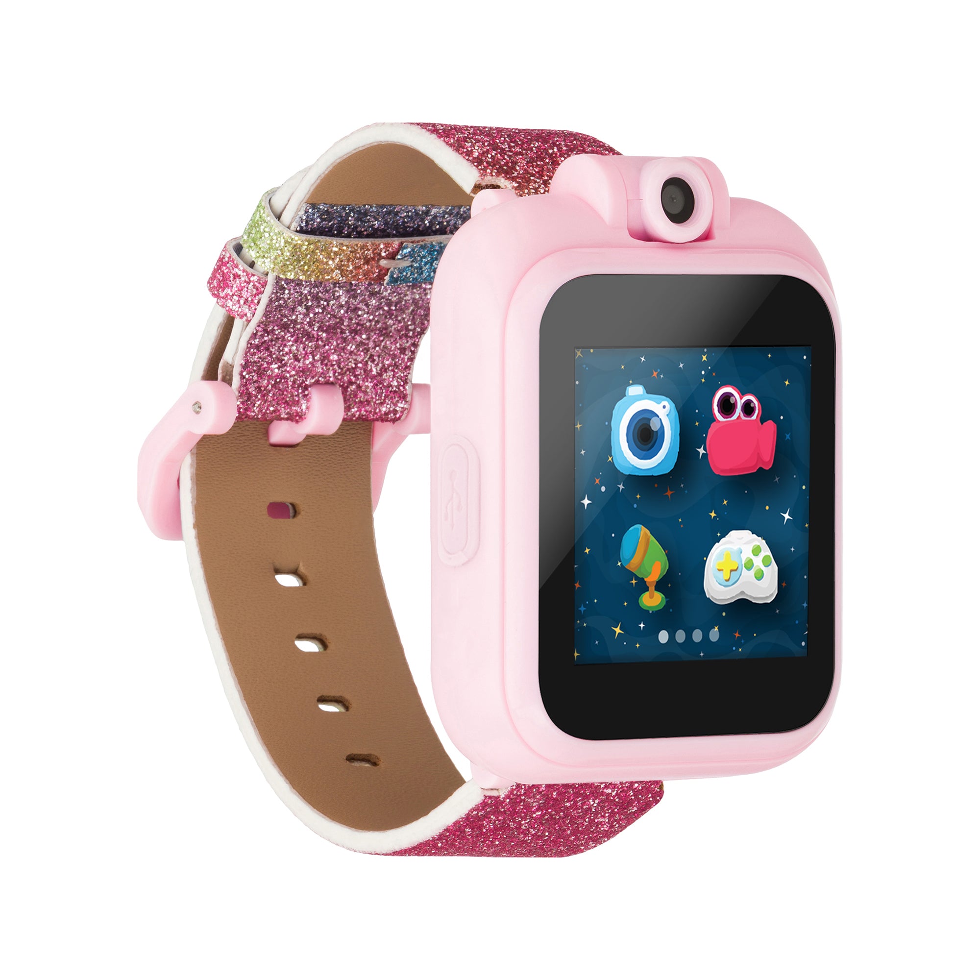 PlayZoom Smartwatch for Kids: Rainbow Glitter affordable smart watch