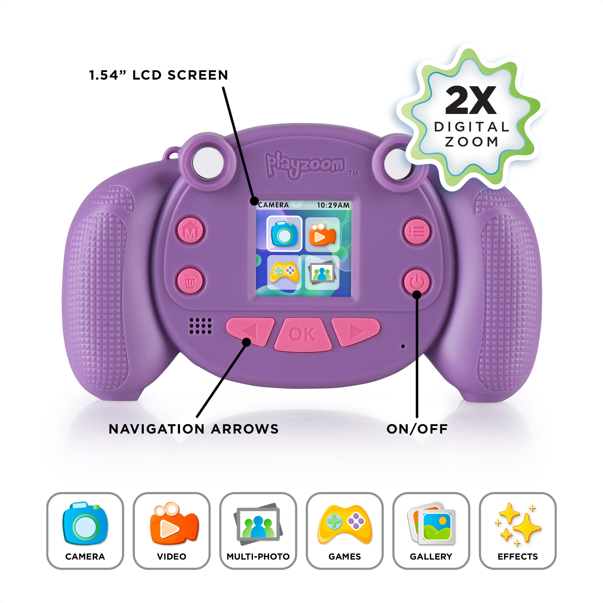 PlayZoom Snapcam, Purple affordable snapcam