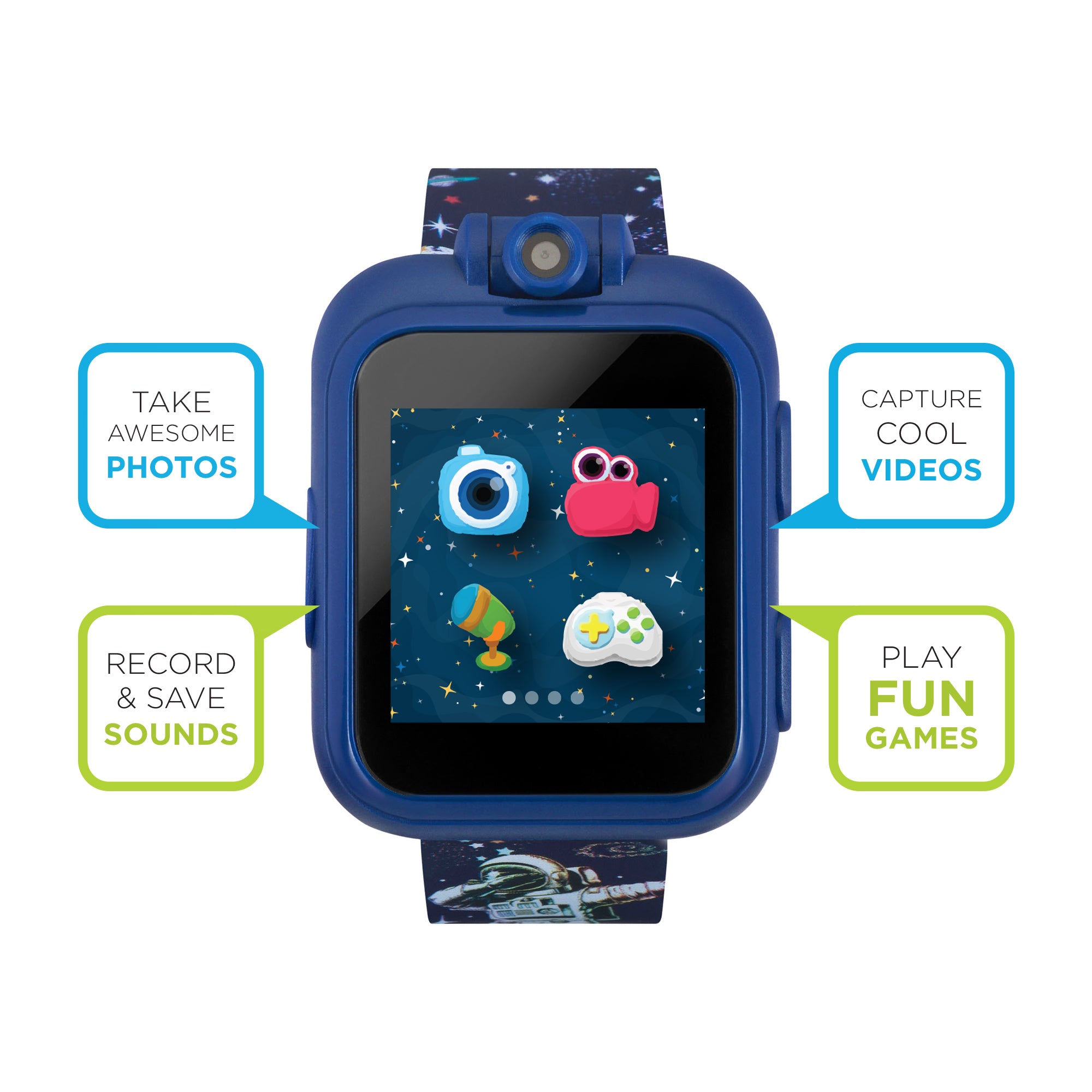 PlayZoom Smartwatch for Kids: Spaceman Print affordable smart watch