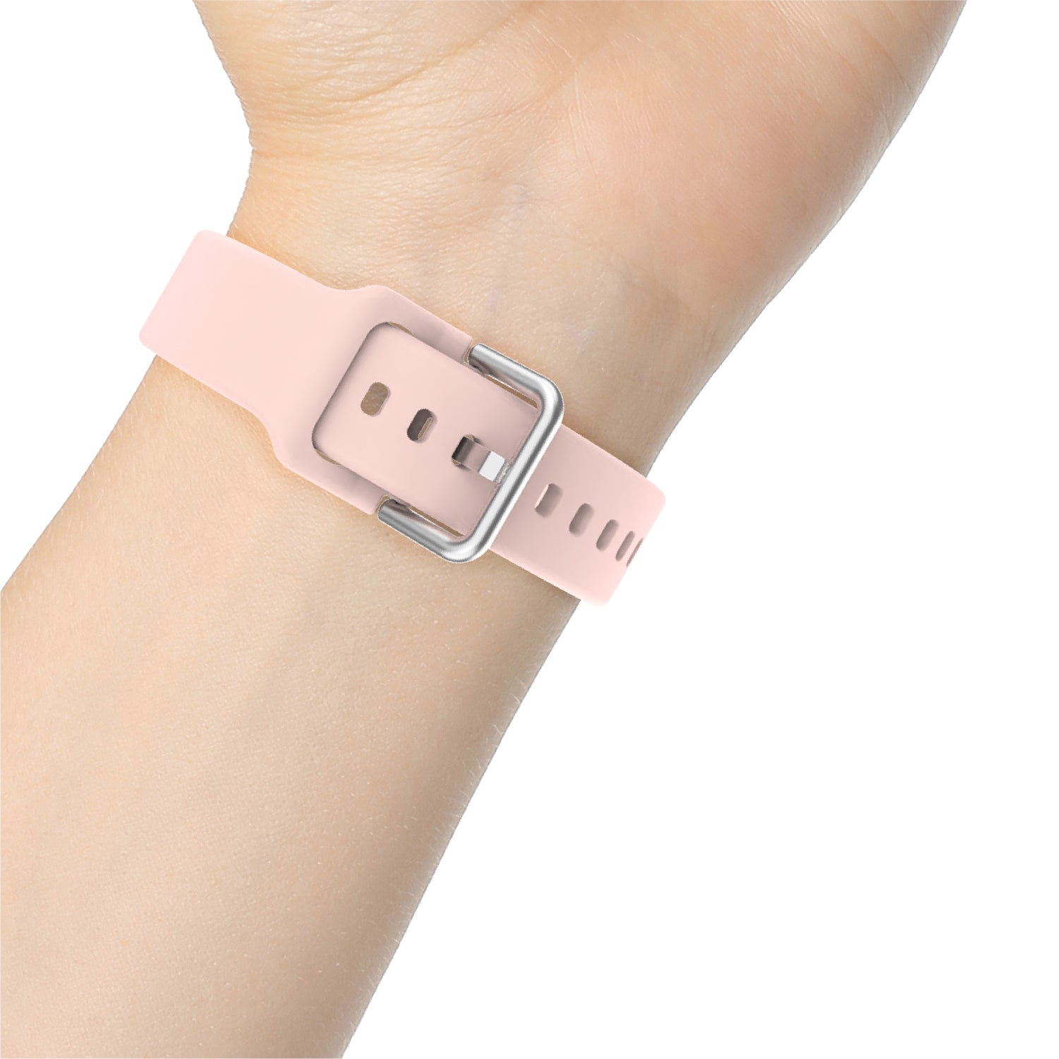 iTouch Air 3 40mm, Sport 3 & Sport Extra Interchangeable Strap: Blush SIlicone afforable smart watch strap