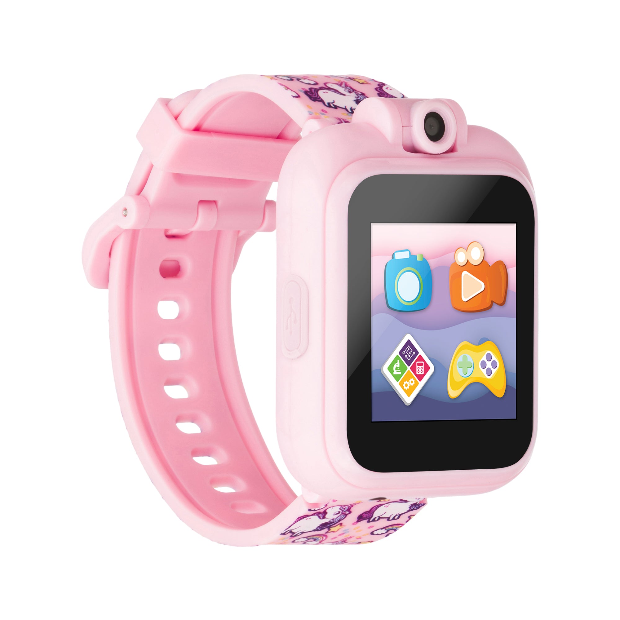 PlayZoom 2 Kids Smartwatch with Headphones: Pink Unicorn affordable smart watch with headphone