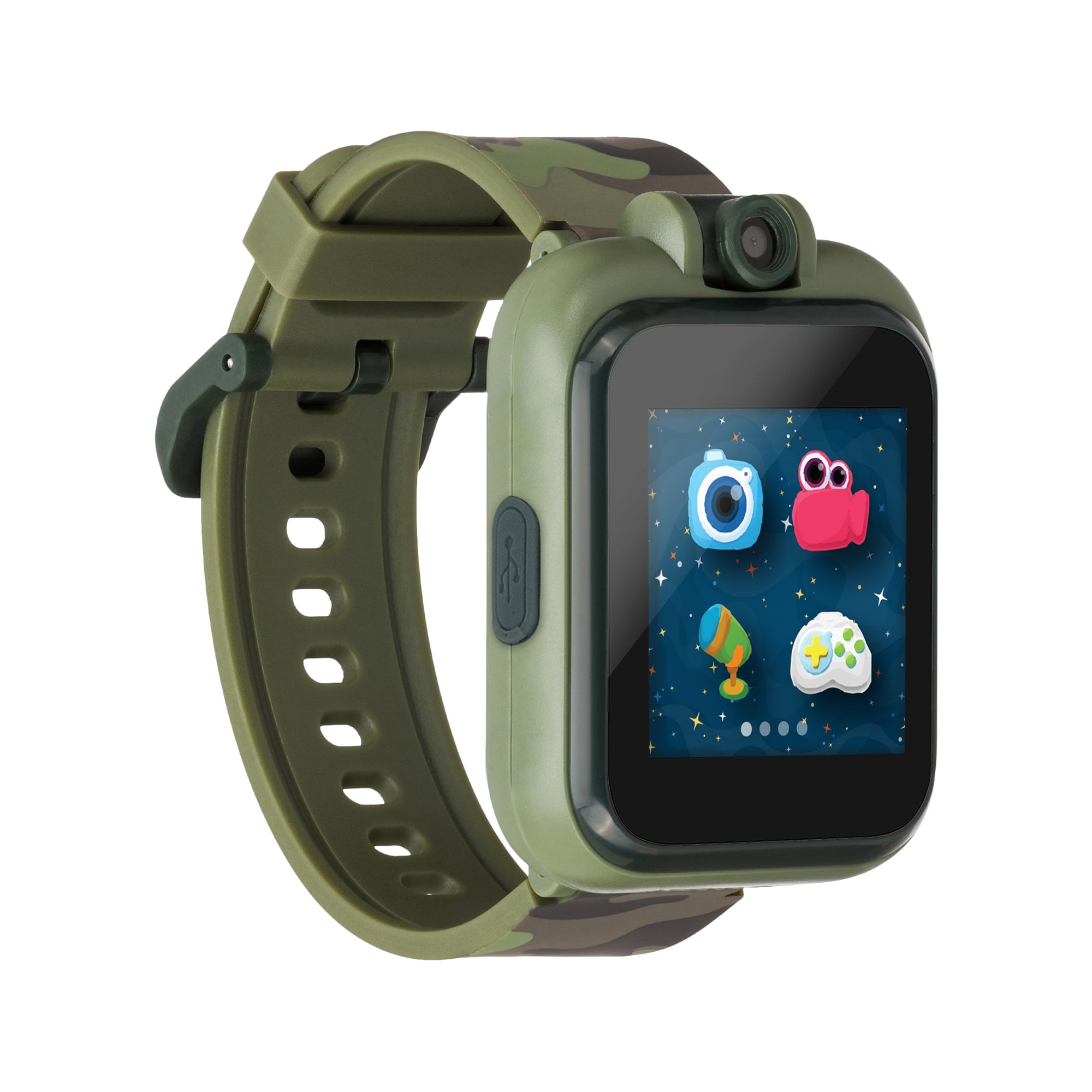 PlayZoom Smartwatch for Kids: Green Camo affordable smart watch