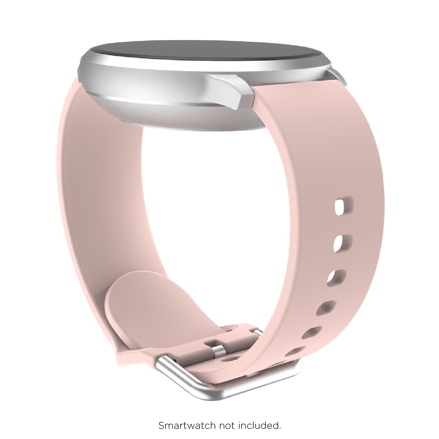 iTouch Air 3 40mm, Sport 3 & Sport Extra Interchangeable Strap: Blush SIlicone afforable smart watch strap